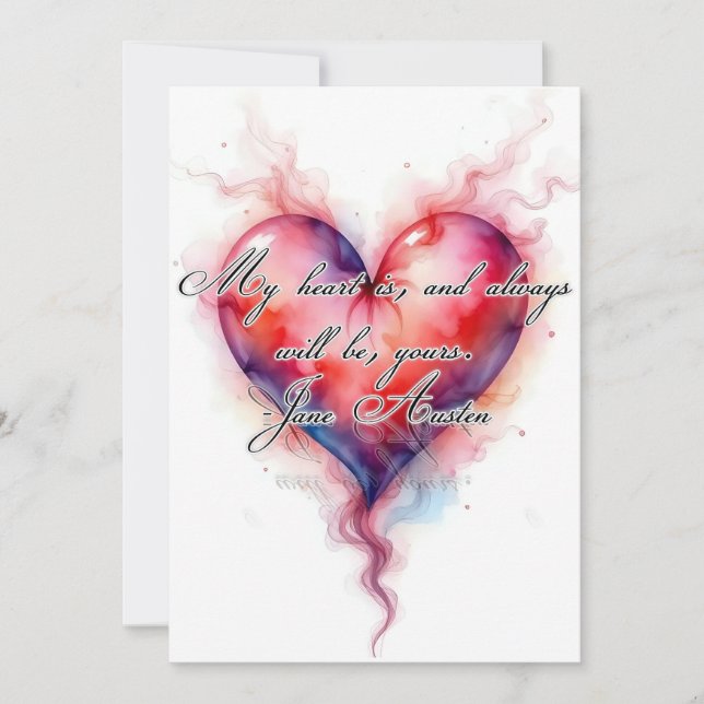 Austins hjärta  julkort (Framsida)