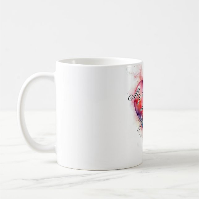 Austins hjärta kaffemugg (Vänster)