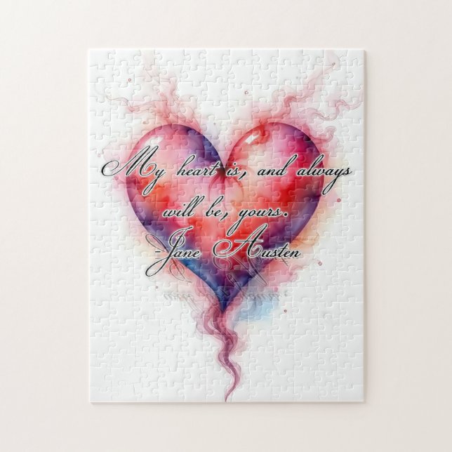 Austins hjärta pussel (Vertikal)