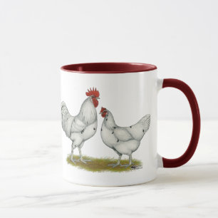 Austra White Chickens Mugg