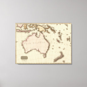 Australasia Canvastryck