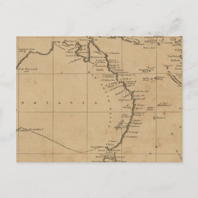 Australasia Vykort (Framsida)