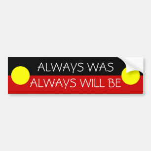 australia aboriginal flagga bildekal