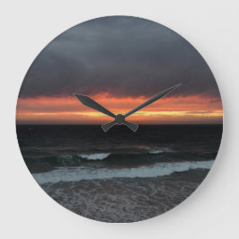 Australia - Adelaide Sunset Stor Klocka