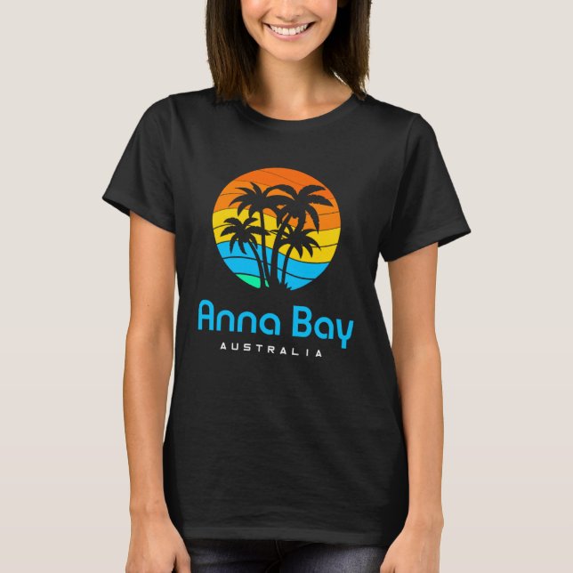 Australia Anna Bay T Shirt (Framsida)
