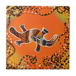 AUSTRALIA ART KAKELPLATTA