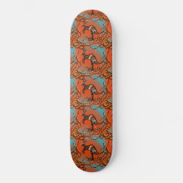 AUSTRALIA ART MINI SKATEBOARD BRÄDA 18,5 CM