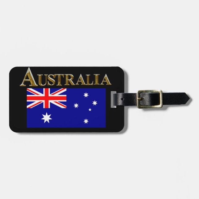 AUSTRALIA BAGAGEBRICKA (Horisontell Framsida)