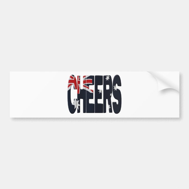 Australia cheers bildekal (Framsidan)