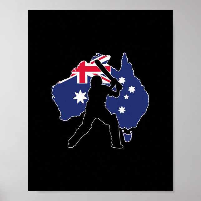 Australia Cricket  Poster (Framsidan)