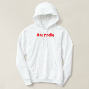 "#Australia" Cute Design. Köp nu Hoodie