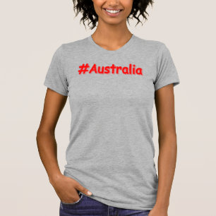 "#Australia" Cute Design. Köp nu T Shirt
