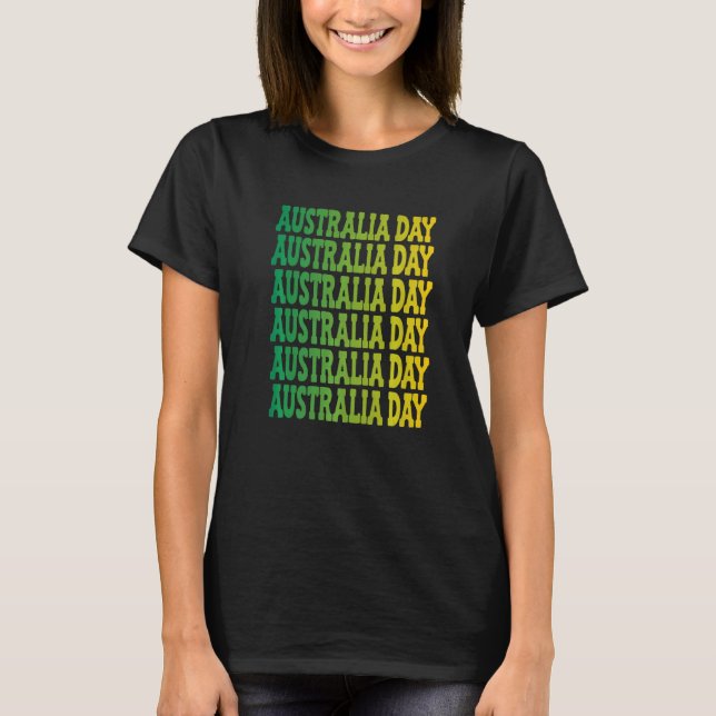 Australia Day Downunder Celebrate 2022 Australia D T Shirt (Framsida)