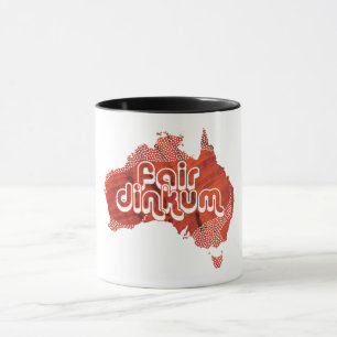 AUSTRALIA FAIR DINKUM MUGG