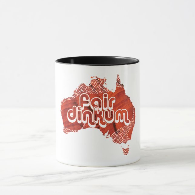 AUSTRALIA FAIR DINKUM MUGG (Center)