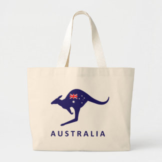 AUSTRALIA FLAGGA KANGAROO BAG JUMBO TYGKASSE