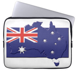 AUSTRALIA Flagga Patriotic Computer Karta Laptop Fodral