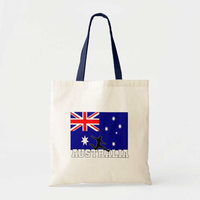 Australia Football Soccer Australia National Team Tygkasse (Framsidan)