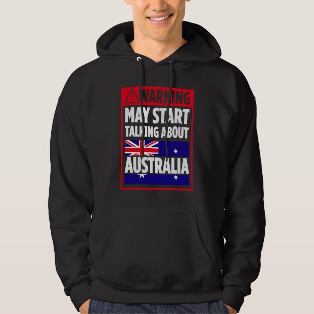 Australia For Proud Australian Aussie Australia Ro Hoodie (Framsida)
