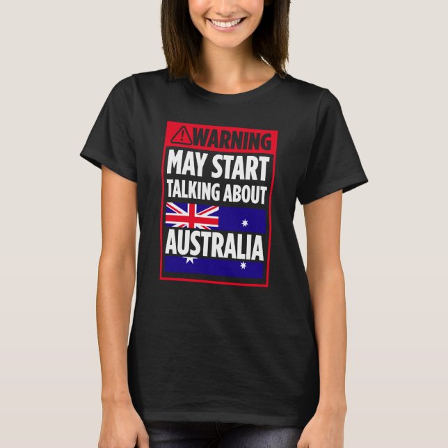 Australia For Proud Australian Aussie Australia Ro T Shirt (Framsida)