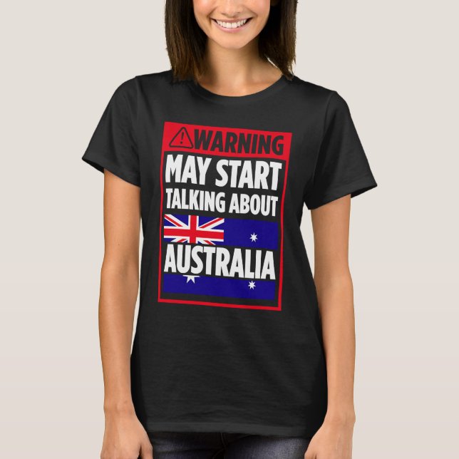 Australia For Proud Australian Aussie Australia Ro T Shirt (Framsida)