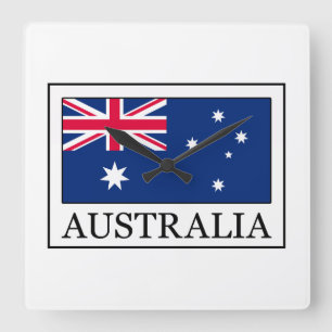 Australia Fyrkantig Klocka
