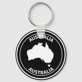 Australia Nyckelring
