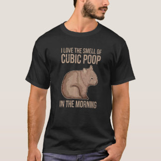 Australia Outback Wombat Quote For A Wombat Expert T Shirt