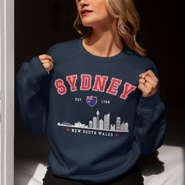 Australia’s Sydney Urban Skyline T Shirt (Skapare uppladdad)