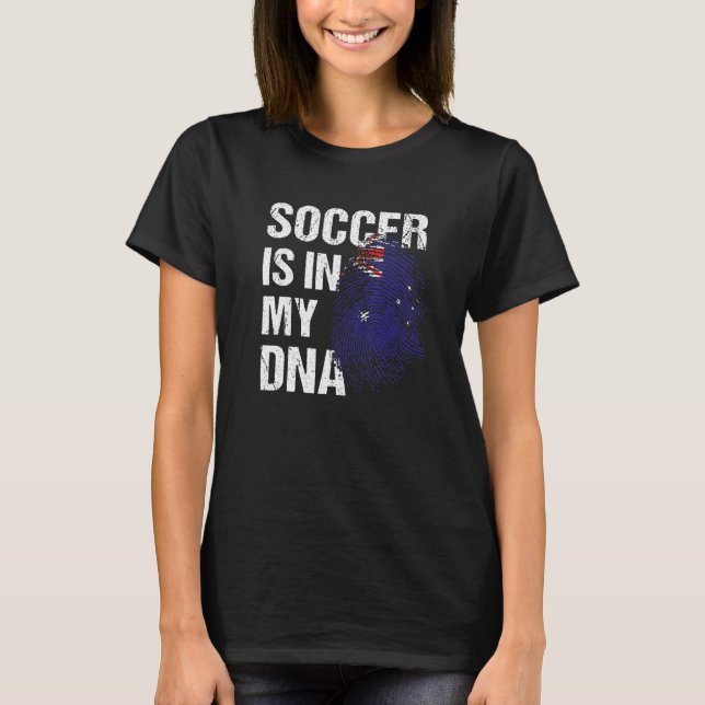 Australia Soccer Australian Football Australia Fut T Shirt (Framsida)