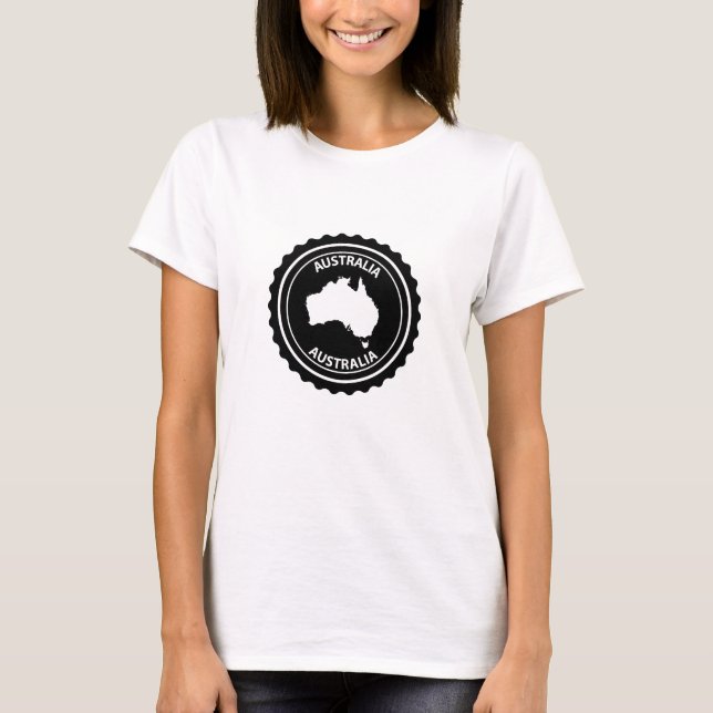 Australia T Shirt (Framsida)