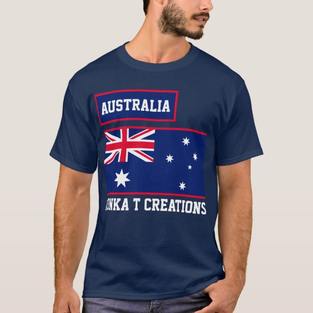 Australia T Shirt (Framsida)