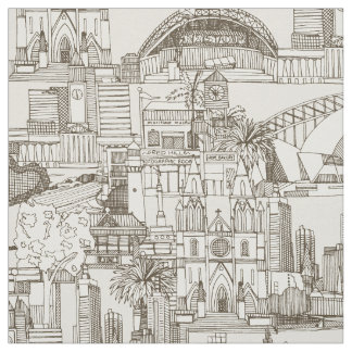 Australia toile de jouy tea strong white tyg