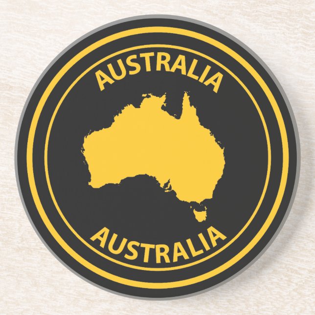 Australia Underlägg (Framsidan)