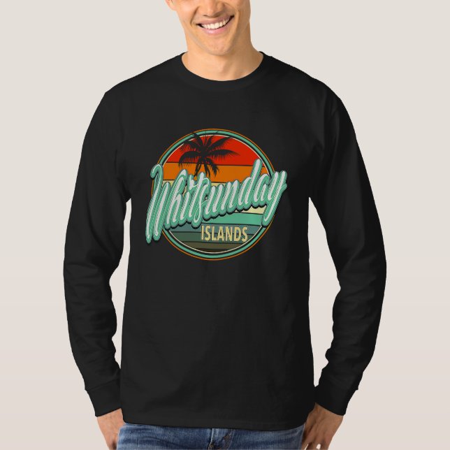 Australia  Whitsunday Island T Shirt (Framsida)