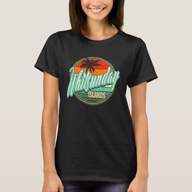 Australia  Whitsunday Island T Shirt (Framsida)