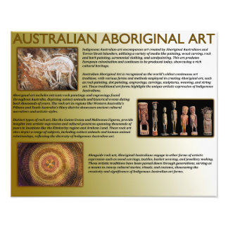 Australian Aboriginal Art Fototryck