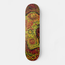 Australian Aboriginal- Continent Skateboard