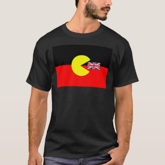 Australian Aboriginal Flagga Classic T-Shirt