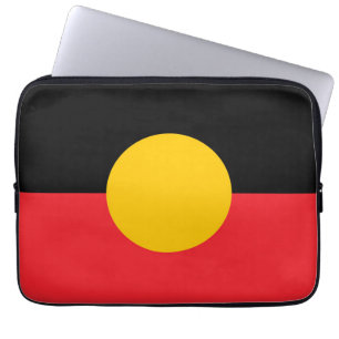 Australian Aboriginal flagga Laptop Fodral