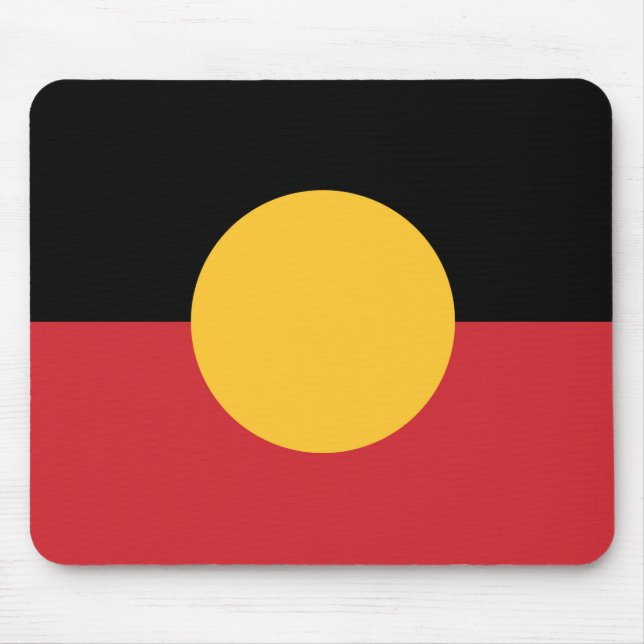 Australian Aboriginal flagga Musmatta (Framsidan)