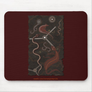 Australian Aboriginal Stil Mousepad Series Musmatta