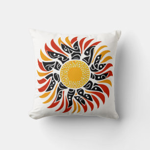 Australian Aboriginal Sunshine Art Kudde
