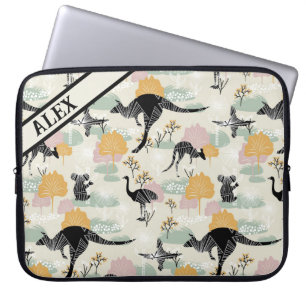 Australian Animals Electronics Bag Laptop Fodral