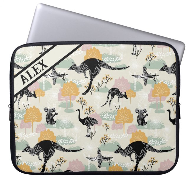 Australian Animals Electronics Bag Laptop Fodral (Framsidan)