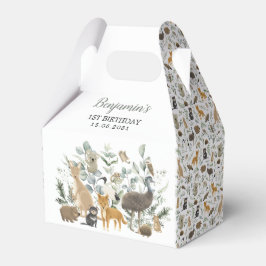 Australian Animals Greenery Eucalyptus Birthday Presentaskar