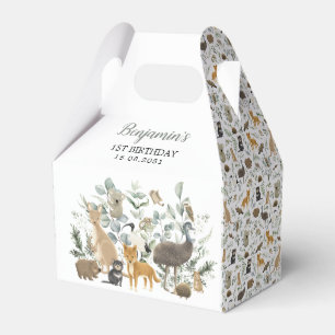 Australian Animals Greenery Eucalyptus Birthday Presentaskar