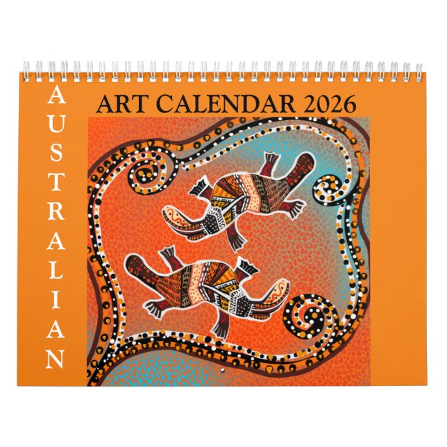 AUSTRALIAN ART CALENDAR 2026 KALENDER (Omslag)