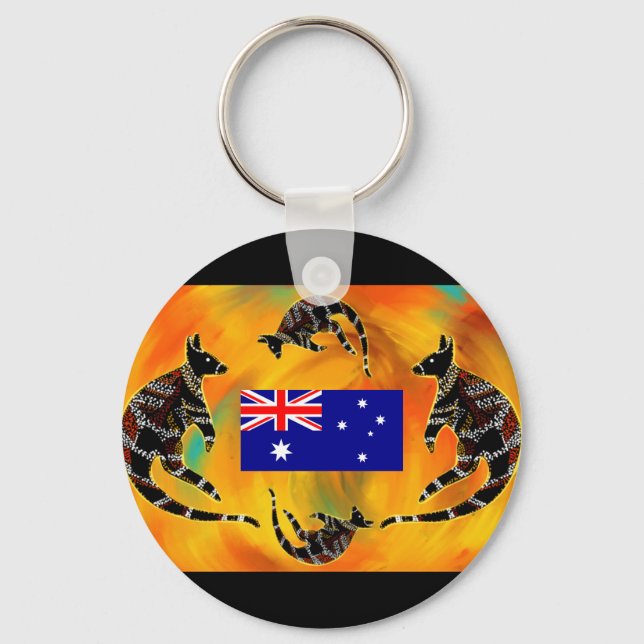 AUSTRALIAN ART NYCKELRING (Framsida)