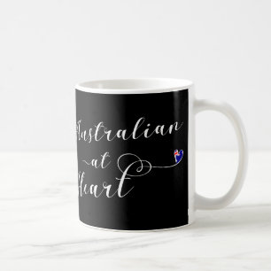 Australian At Heart Mugg, USA Kaffemugg